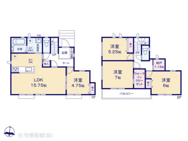 新築戸建 千葉県流山市こうのす台1035-9 東武野田線江戸川台駅 2,990万円