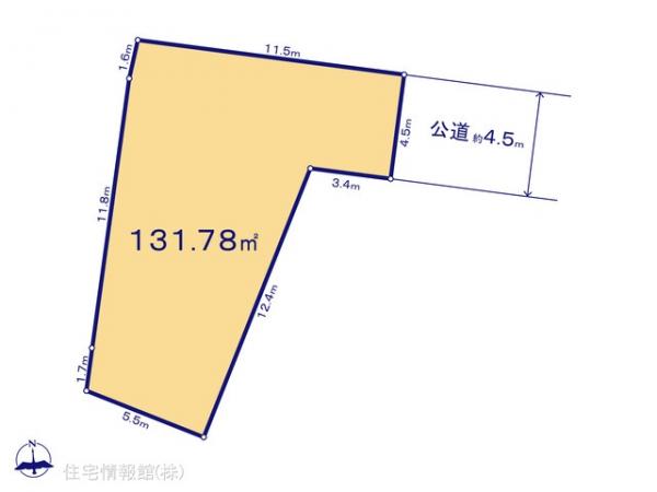 土地 神奈川県秦野市堀西 小田急線渋沢駅 1,280万円