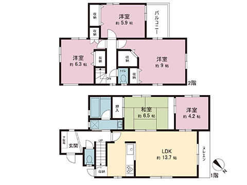 中古戸建 川口市上青木４丁目7-12 埼玉高速鉄道鳩ケ谷駅 3,180万円