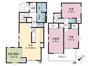 新築戸建 茅ヶ崎市今宿 JR東海道本線(東京〜熱海)茅ヶ崎駅 3,690万円