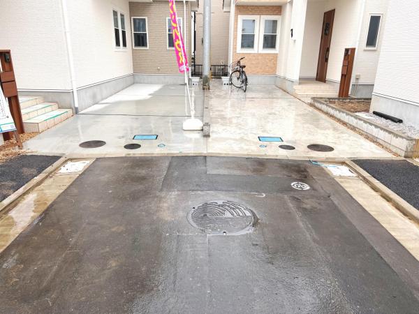 茅ヶ崎市今宿 戸建 前面道路含む現地写真