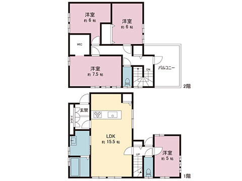 中古戸建 ふじみ野市新駒林３丁目 東武東上線ふじみ野駅 4,180万円