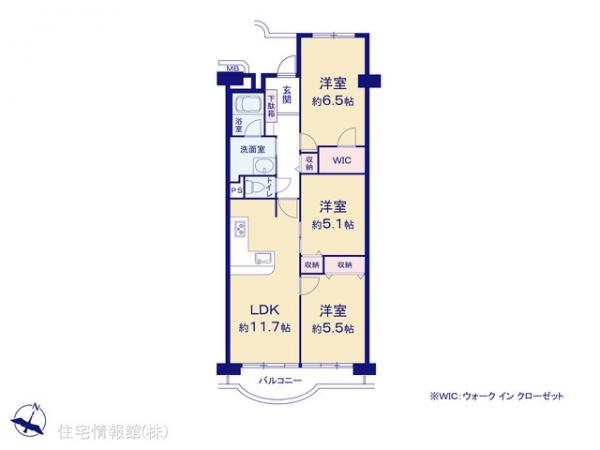 新松戸ファミールハイツ4号棟 