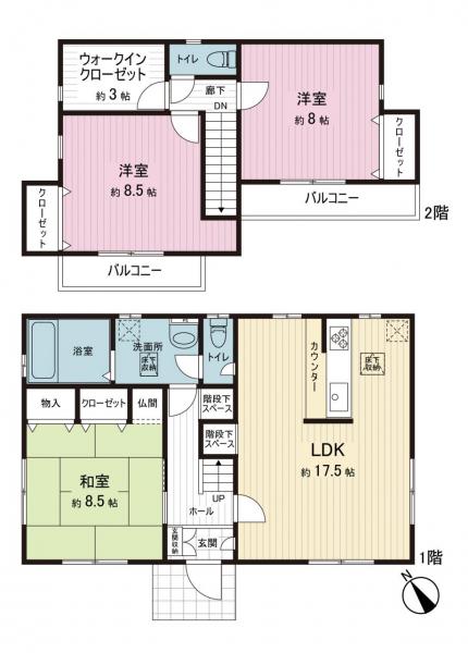 中古戸建 川口市元郷１丁目33-8 埼玉高速鉄道川口元郷駅 5,480万円