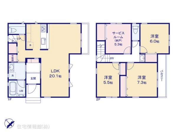 新築戸建 神奈川県横浜市旭区白根７丁目13-6 相鉄本線西谷駅 4,280万円