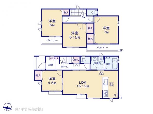 新築戸建 埼玉県川越市大字砂669-1 東武東上線新河岸駅 3,990万円