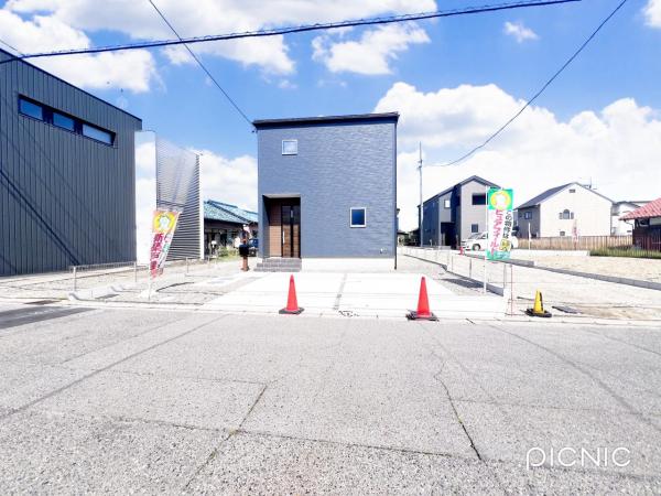 一宮市萩原町第4 前面道路含む現地写真