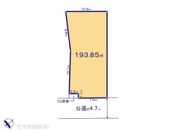 土地 神奈川県愛甲郡愛川町中津2245-1 小田急線海老名駅 1,480万円