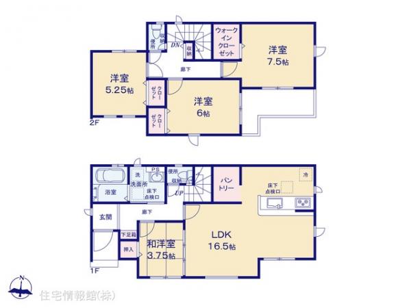 新築戸建 埼玉県蓮田市西新宿２丁目 JR東北本線（宇都宮線）白岡駅 2,490万円