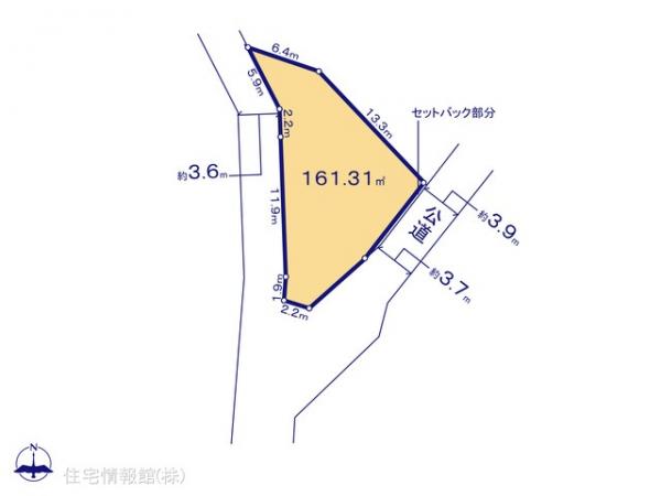 土地 神奈川県横浜市港北区大倉山１丁目33-26 東急東横線大倉山駅 6,780万円