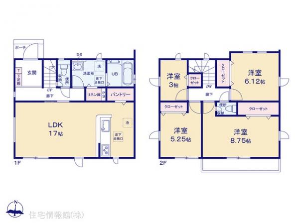 新築戸建 神奈川県横浜市青葉区元石川町3713-8 東急田園都市線たまプラーザ駅 7,890万円
