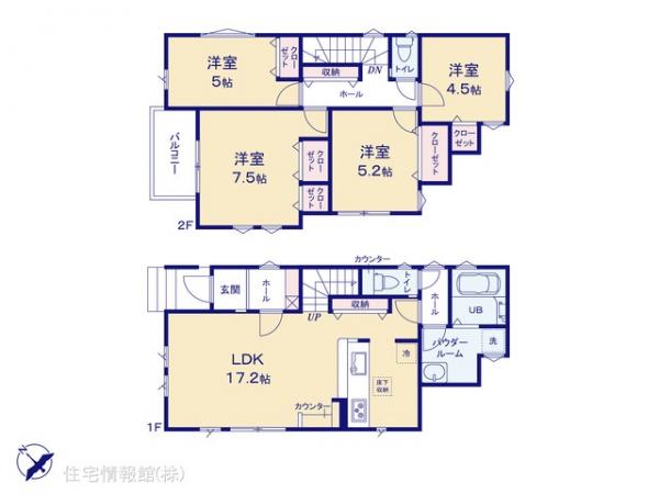 新築戸建 神奈川県横浜市旭区南希望が丘 相鉄本線希望ヶ丘駅 4,899万円