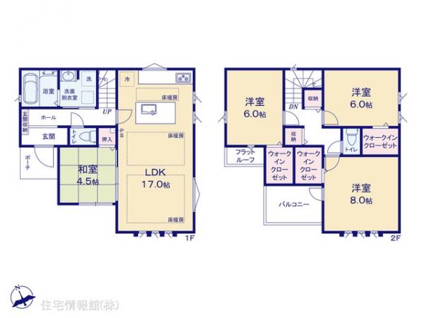 新築戸建 東京都武蔵村山市中央３丁目54-1 多摩モノレール上北台駅 4,030万円