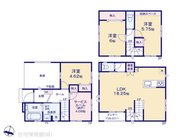新築戸建 東京都江戸川区北篠崎２丁目9-11 都営新宿線篠崎駅 5,290万円