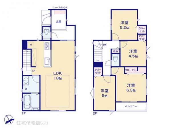 新築戸建 千葉県千葉市花見川区朝日ケ丘４丁目2-47 JR中央・総武線新検見川駅 3,990万円