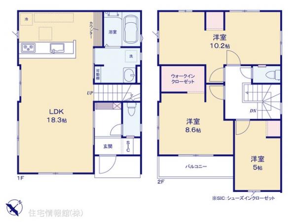 新築戸建 埼玉県川口市弥平１丁目6-22 埼玉高速鉄道川口元郷駅 3,899万円