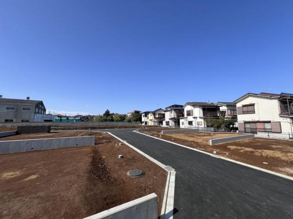 綾瀬市深谷上６丁目 土地 現地土地写真