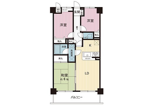 中古マンション 相模原市中央区東淵野辺４丁目 JR横浜線古淵駅 2,030万円