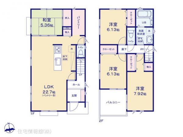 新築戸建 神奈川県横浜市保土ケ谷区常盤台 相鉄本線和田町駅 5,380万円