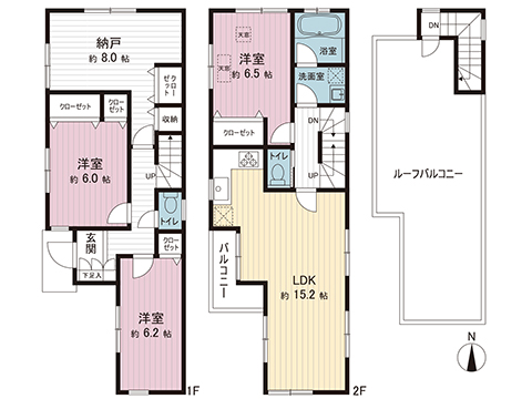 中古戸建 練馬区富士見台４丁目 西武池袋線練馬高野台駅 6,499万円