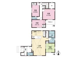 新築戸建 平塚市広川 JR東海道本線(東京〜熱海)平塚駅 3,180万円