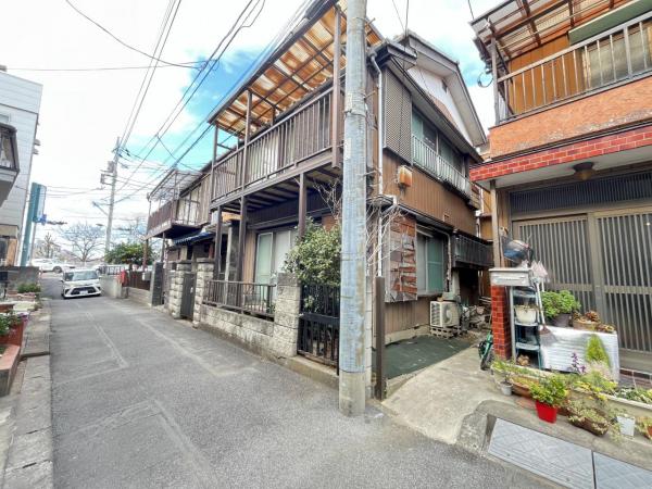 川口市大字新井宿 建築条件無し土地 現地土地写真