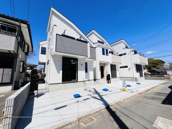 鵠沼藤が谷 前面道路含む現地写真