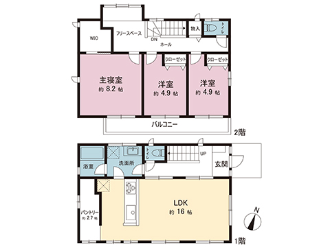 中古戸建 蓮田市椿山４丁目 JR東北本線（宇都宮線）蓮田駅 2,880万円