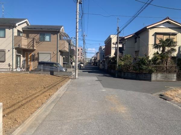 川口市元郷６丁目 土地 前面道路含む現地写真