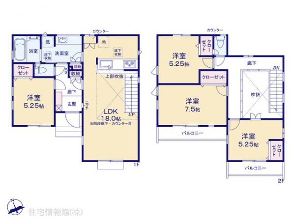 新築戸建 東京都東大和市奈良橋２丁目373 多摩モノレール上北台駅 4,190万円