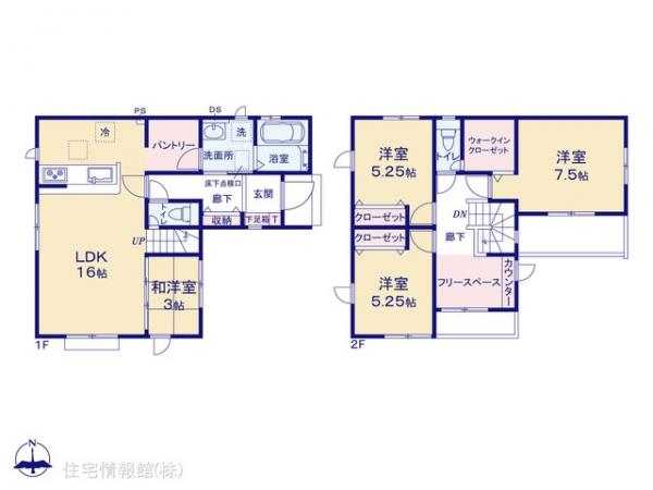 新築戸建 埼玉県川越市宮元町 西武新宿線本川越駅 2,999万円