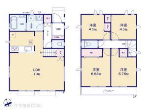 新築戸建 東京都青梅市新町４丁目 JR青梅線小作駅 3,190万円