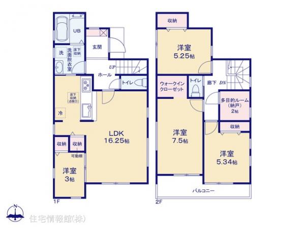 新築戸建 埼玉県川越市かすみ野３丁目3-1 JR川越線笠幡駅 2,780万円
