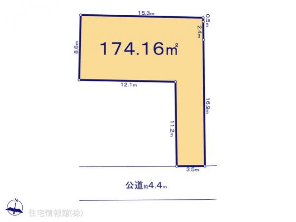 土地 千葉県四街道市栗山937-3 JR総武本線四街道駅 1,448万円