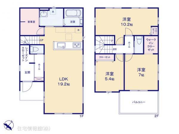 新築戸建 埼玉県八潮市大字木曽根1197-15 つくばエクスプレス八潮駅 5,599万円