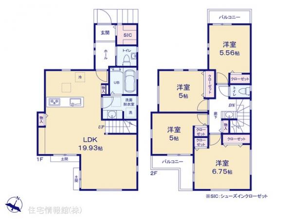新築戸建 神奈川県横浜市緑区長津田２丁目1779-1 東急田園都市線長津田駅 6,780万円