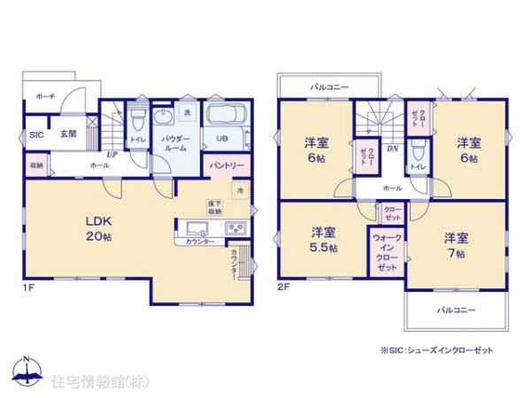 新築戸建 千葉県八千代市大和田新田 東葉高速鉄道八千代中央駅 4,299万円