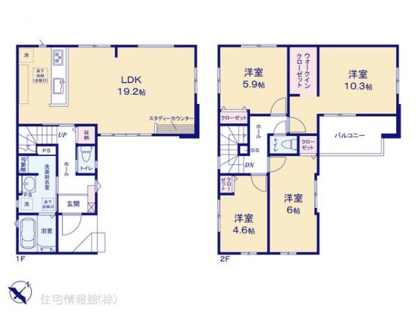 新築戸建 千葉県柏市豊四季 千代田常磐線南柏駅 4,399万円