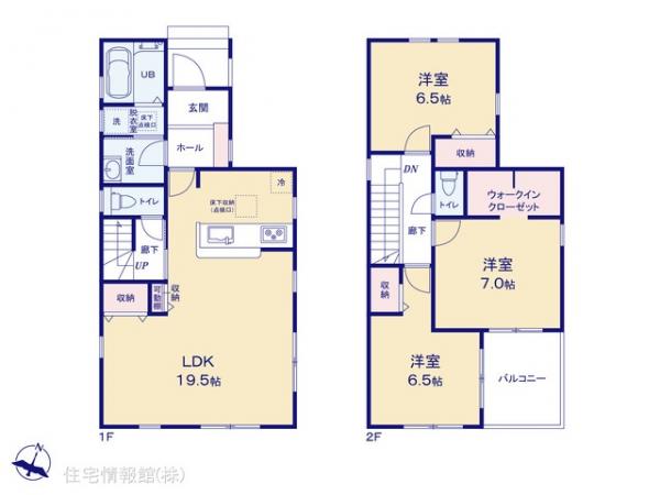 新築戸建 神奈川県横浜市青葉区鴨志田町566-12 東急田園都市線青葉台駅 6,080万円