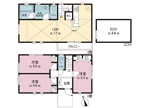 新築戸建 東京都町田市真光寺１丁目 小田急多摩線黒川駅 3,980万円