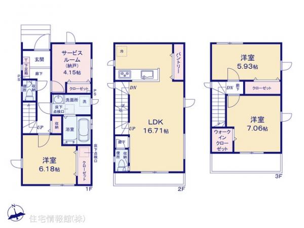 新築戸建 埼玉県川口市上青木西４丁目1-10 JR京浜東北線西川口駅 3,780万円