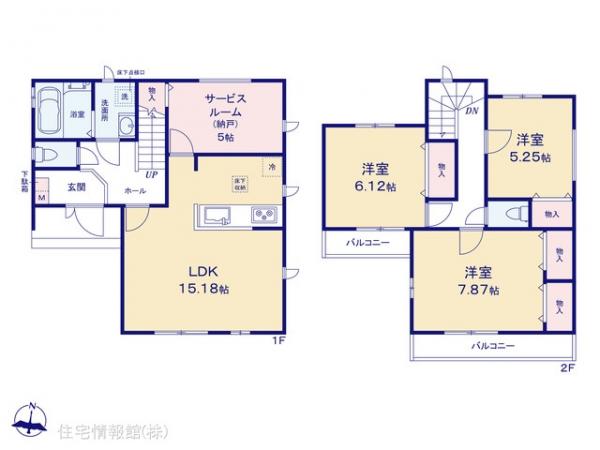 新築戸建 埼玉県新座市栄５丁目8-14 西武池袋線大泉学園駅 4,290万円