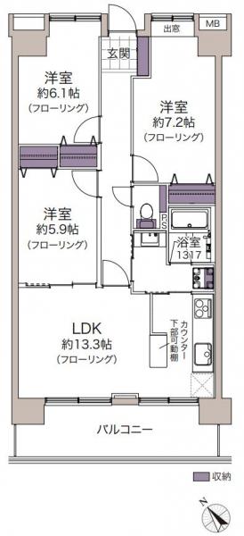 中古マンション 川越市富士見町15-4 東武東上線川越駅 2,980万円