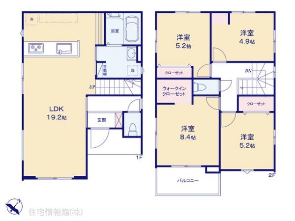新築戸建 千葉県流山市東初石１丁目537-10 東武野田線初石駅 3,999万円