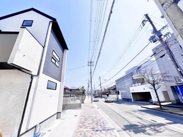 堺市西区浜寺昭和町４丁 戸建 前面道路含む現地写真