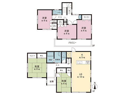 中古戸建 厚木市森の里４丁目 小田急線本厚木駅 2,480万円