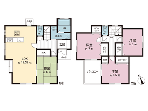 中古戸建 千葉市花見川区さつきが丘２丁目 JR中央・総武線新検見川駅 2,699万円