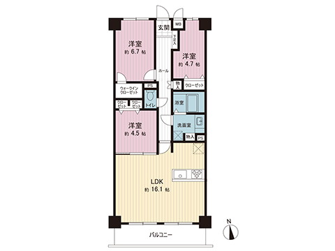 中古マンション 八千代市村上 東葉高速鉄道村上駅 1,990万円