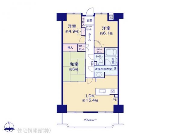 中古マンション 神奈川県相模原市中央区南橋本１丁目20-12 JR相模線南橋本駅 2,599万円