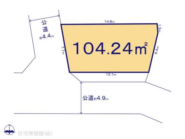 土地 千葉県流山市大字東深井663-218 東武野田線運河駅 1,890万円